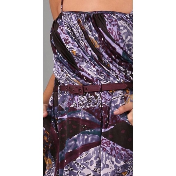 𝅺CATHERINE Malandrino Belted Bustier Dress - Picture 5 of 11